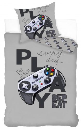 Gamer ágyneműhuzat 140×200cm, 70×90 cm