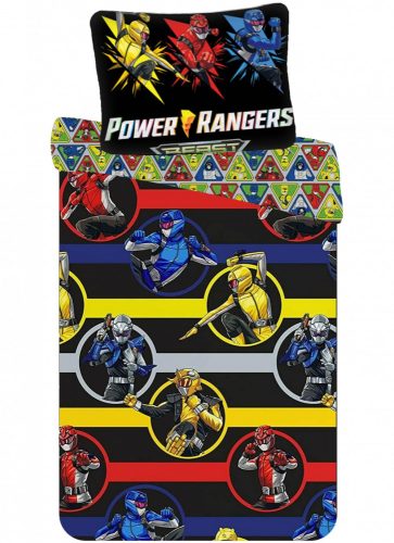 Power Rangers gyerek ágyneműhuzat 100×135cm, 40×60 cm