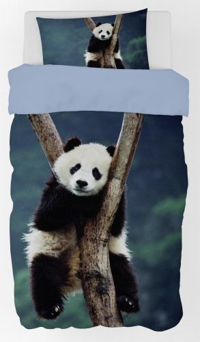 Panda ágyneműhuzat 140×200cm, 70×90 cm