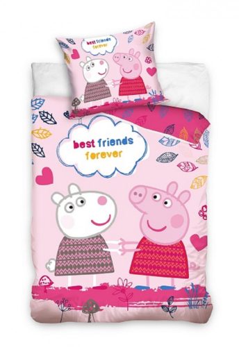 Peppa malac Forever ágyneműhuzat 140×200cm, 70x90 cm