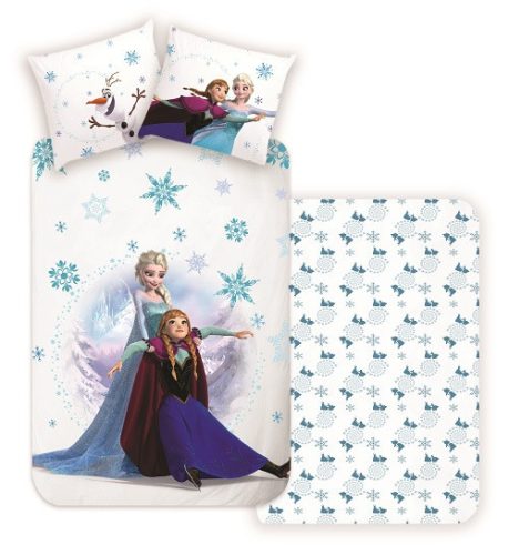 Disney Jégvarázs Snow ágyneműhuzat 140×200cm, 70x90 cm