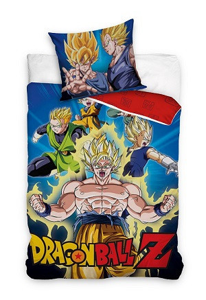 Dragon Ball Z ágyneműhuzat 140×200cm, 70x90 cm