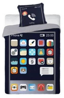 Telefon Phone ágyneműhuzat 140×200cm, 70×90 cm