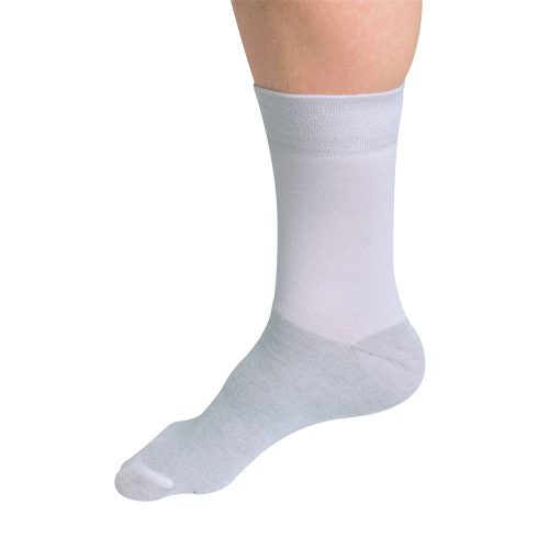 Silver Socks Long ezüstszálas zokni fehér (43-45)