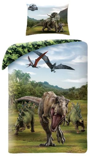 Jurassic World ágyneműhuzat 140x200 cm, 70x90 cm