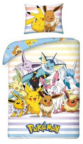 Pokémon ágyneműhuzat 140×200cm, 70×90 cm