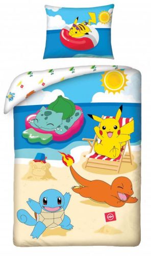 Pokémon ágyneműhuzat 140×200cm, 70×90 cm
