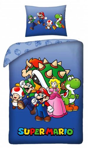 Super Mario ágyneműhuzat 140×200cm, 70×90 cm