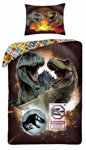 Jurassic World ágyneműhuzat 140x200 cm, 70x90 cm