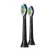 Philips Sonicare HX6062/13 Optimal White Standard Sonic fogkefefej, 2db, fekete