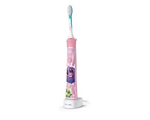 Philips Sonicare HX6352/42 szónikus elektromos fogkefe gyereknek, rózsaszín