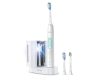 Philips Sonicare HX6483/UV Protective Clean 4700 Szónikus elektromos fogkefe, fehér-mentazöld + UV fertőtlenítő