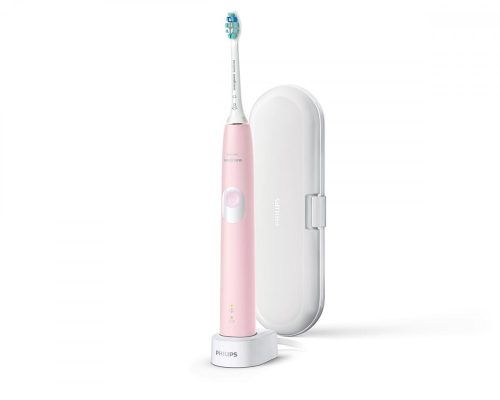 Philips Sonicare HX6806/03 ProtectiveClean 4300 Szónikus elektromos fogkefe + utazótok, rózsaszín