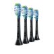 Philips Sonicare HX9044/33 Premium Plaque Defence Standard Sonic fekete fogkefefej, 4db