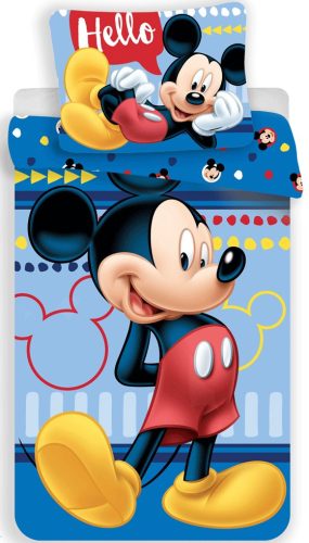 Disney Mickey ágyneműhuzat Hello 140×200cm, 70×90 cm
