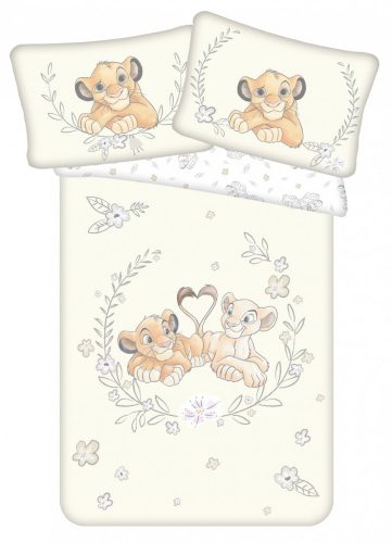 Disney Az Oroszlánkirály Love gyerek ágyneműhuzat 100×135cm, 40×60 cm