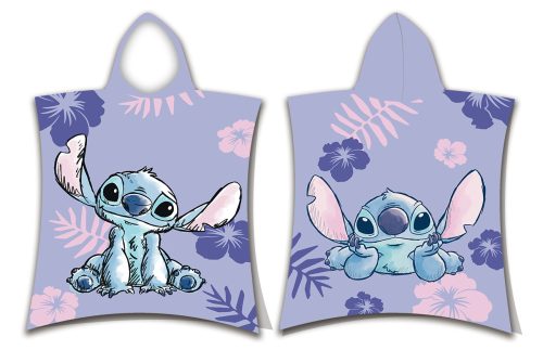 Disney Lilo és Stitch, A csillagkutya strand törölköző poncsó 50x115 cm