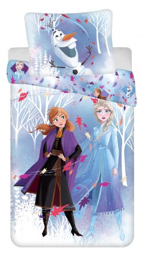 Disney Jégvarázs White ágyneműhuzat 140×200cm, 70×90 cm