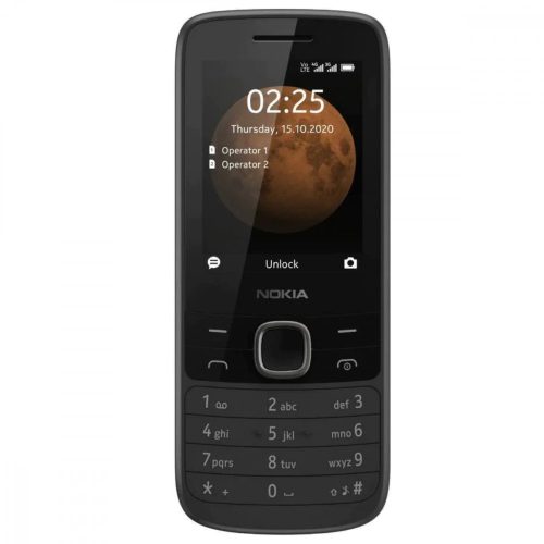 Nokia 225 4G DualSim kártyafüggetlen mobiltelefon, fekete