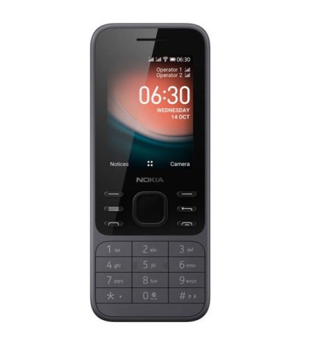 Nokia 6300 4G DualSim kártyafüggetlen mobiltelefon, szürke