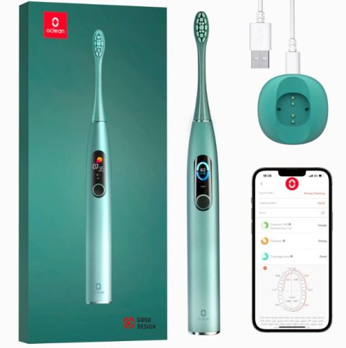 Xiaomi Oclean X Pro elektromos fogkefe, zöld