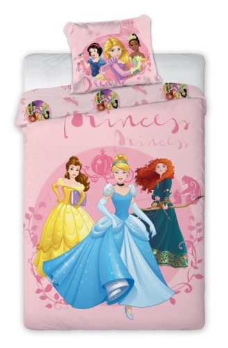 Disney Hercegnők Friends ágyneműhuzat  140×200cm, 70×90 cm
