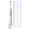 Oral-B Pro 3 3500 elektromos fogkefe Sensi Clean fejjel + útitok, fehér