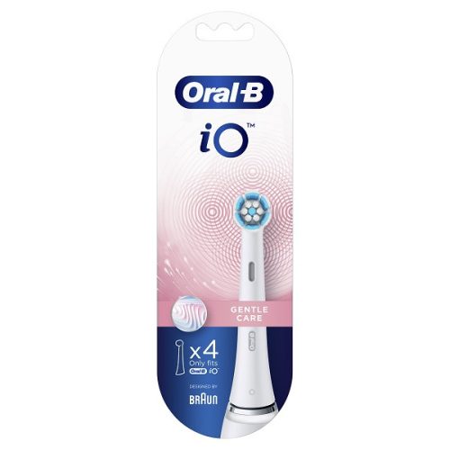 Oral-B iO Gentle Care fehér fogkefefej (4 db)