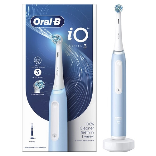 Oral-B iO3 elektromos fogkefe, kék