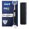 Oral-B Pro1 felnőtt elektromos fogkefe, fekete + útitok