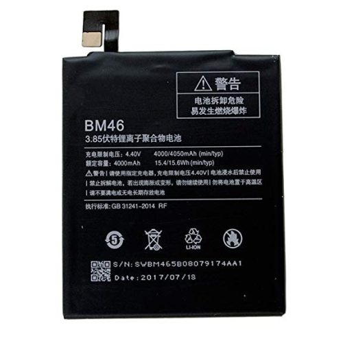 Xiaomi BM46 gyári akkumulátor 4000mAh (Redmi Note 3)
