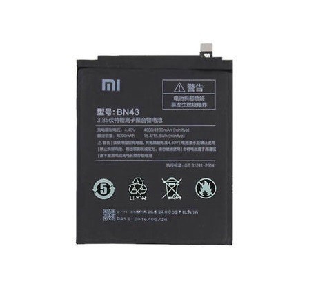 Xiaomi BN43 gyári akkumulátor 4000mAh (Redmi Note 4/Note 4X)
