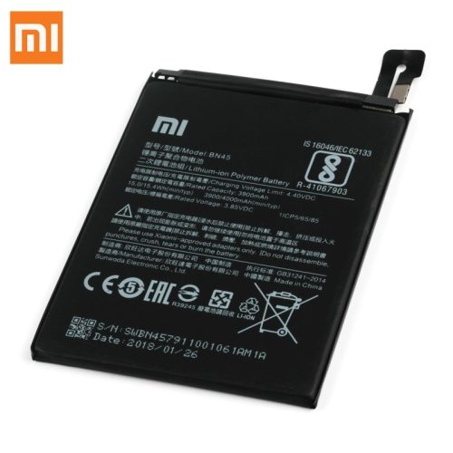 Xiaomi BN45 gyári akkumulátor Li-Ion Polymer 4000mAh (Xiaomi Redmi Note 5 (Pro))