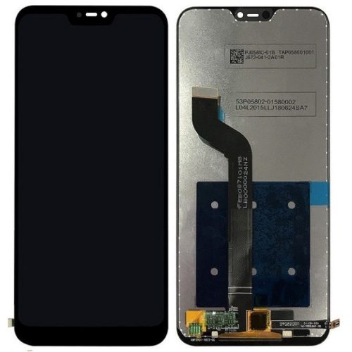 Xiaomi Redmi Note 6 Pro fekete LCD kijelző érintővel