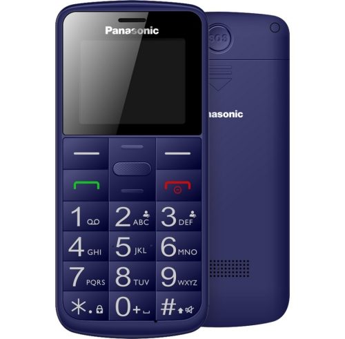 Panasonic KX-TU110EXC nagygombos kártyafüggetlen mobiltelefon, kék