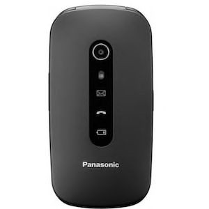 Panasonic KX-TU466EXBE összecsukható kártyafüggetlen mobiltelefon, fekete