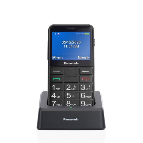 Panasonic KX-TU155EXBN nagygombos kártyafüggetlen mobiltelefon, fekete