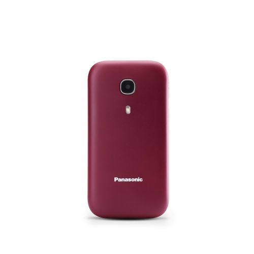 Panasonic KX-TU400EXRM összecsukható kártyafüggetlen mobiltelefon, piros