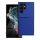 Samsung Galaxy S22 Ultra többféle anyagból készült védő hátlapi tok, kék