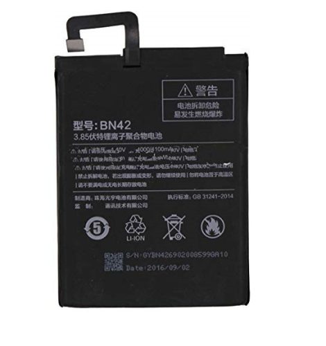Xiaomi BN42 gyári akkumulátor 4100mAh (Redmi 4)