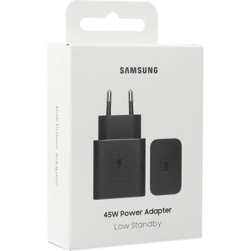Samsung EP-T4511NBEGEU gyári hálózati fekete gyorstöltőfej, 3A, 45W (bliszteres)