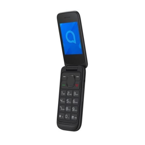 Alcatel 2057D nagygombos, kártyafüggetlen kinyitható mobiltelefon, fekete