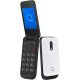 Alcatel 2057D nagygombos, kártyafüggetlen kinyitható mobiltelefon, fehér