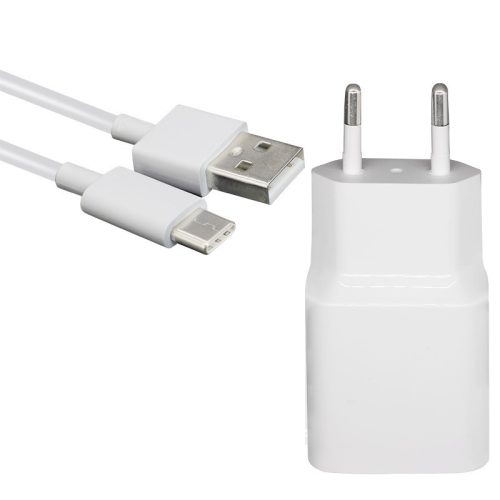 Xiaomi MDY-10-EF gyári hálózati fehér gyors töltőfej 3A + type-c usb kábel 1m