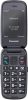 PanasonicKX-TU550EXB 4G összecsukható kártyafüggetlen mobiltelefon, fekete