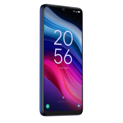 TCL 505 4/128GB kártyafüggetlen érintőképernyős okostelefon, oceánkék