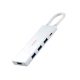 Xiaomi 5-in-1 Type-C HUB HDMI csatlakozóval, fehér (BHR8804GL)