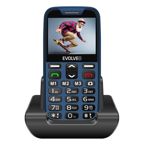 EVOLVEO EASYPHONE XR (EP601) Dual SIM mobiltelefon, kék