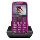 EVOLVEO EASYPHONE XR (EP601) Dual SIM mobiltelefon, rózsaszín