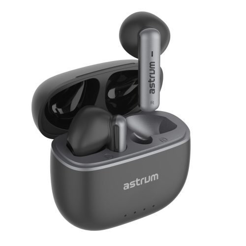 Astrum ET340 sztereo TWS headset zajszűrős mikrofonnal, fekete